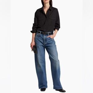 Citizens of Humanity Ayla Denim Baggy Mid-Rise Jeans - Brielle (28)